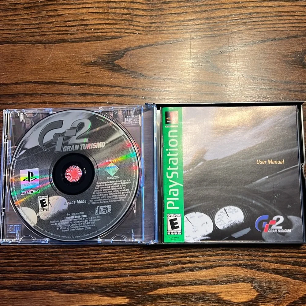 Gran Turismo 2 (Sony PlayStation 1 PS1, 1999)